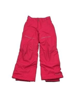 Columbia Youth Artic Trip OutGrown Pink Omni-Heat Snow Ski Pants Size S 8